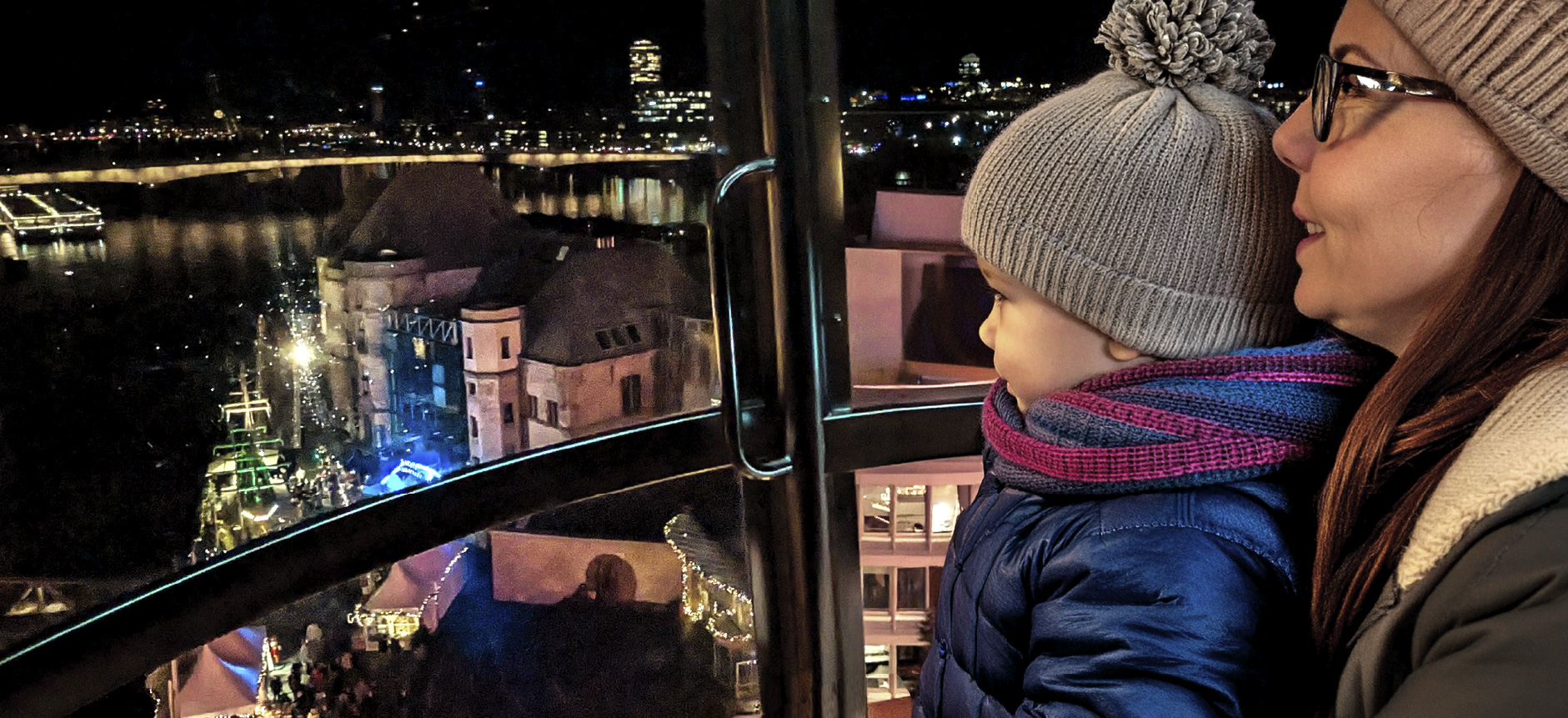 Riesenrad-Panorama für Groß und Klein